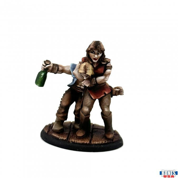 Bones USA Dungeon Dwellers Townsfolk: Bouncer and Rowdy Patron (30141)